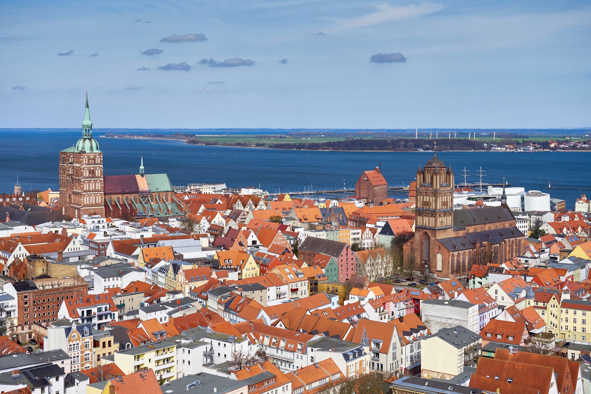 Stralsund an der Ostseeküste