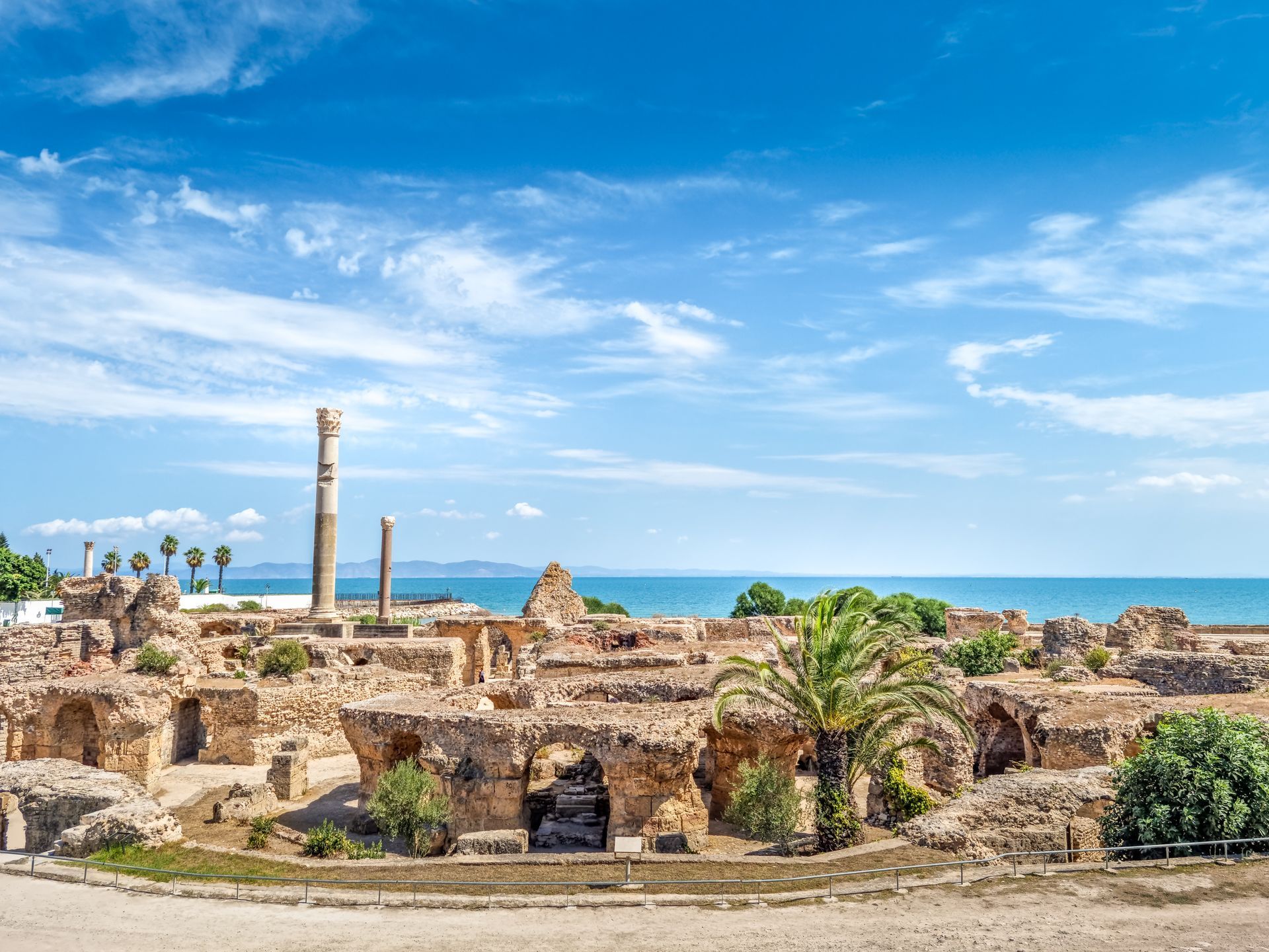 Archaeological site of Carthage, Tunisia