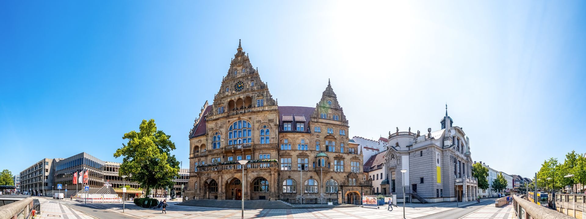 Rathaus, Bielefeld, Deutschland 