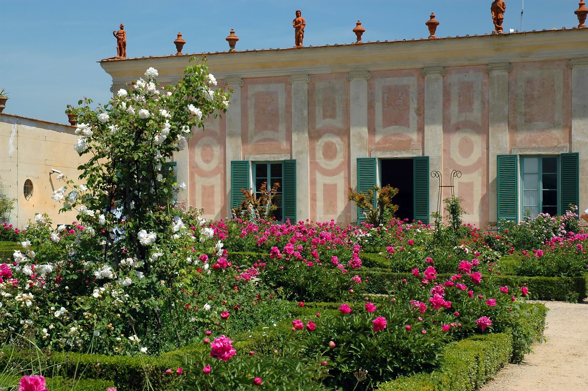 The Boboli Gardens are a famous park in Florence, Italy