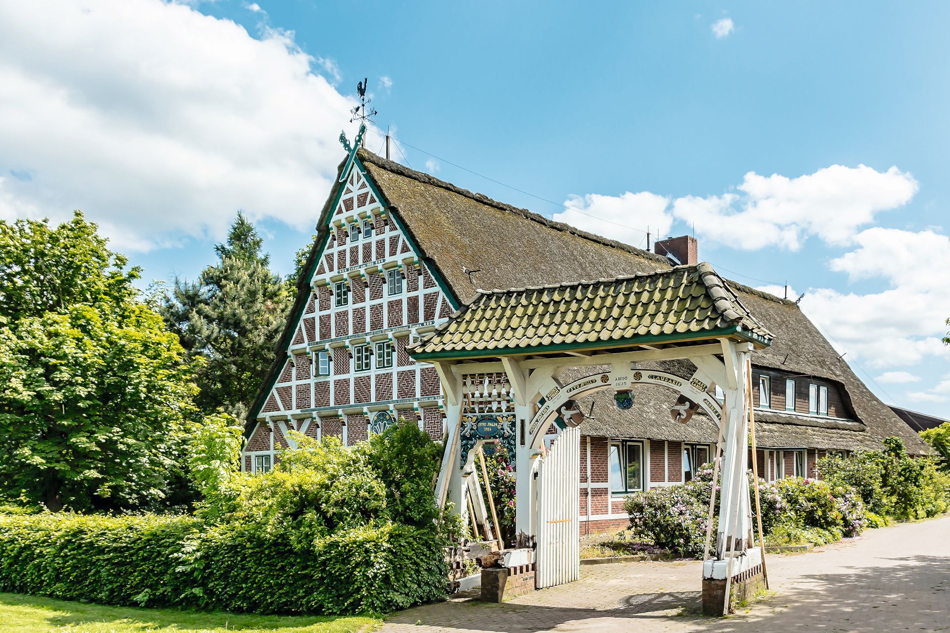 Altes Land Fachwerkhäuser NEUENFELDE Nincoper Str
