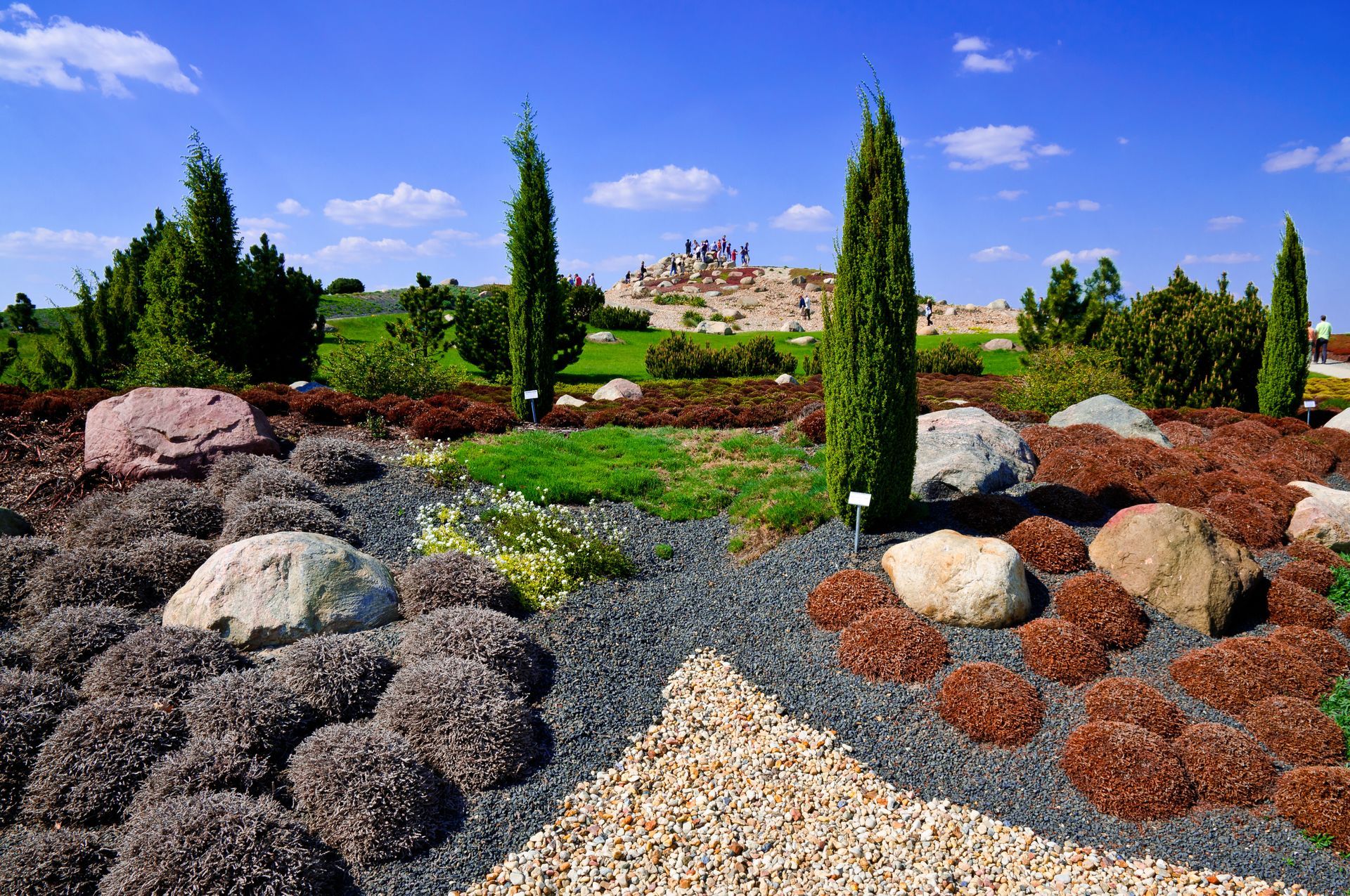 Steingarten Nochten Findlingspark Lausitz