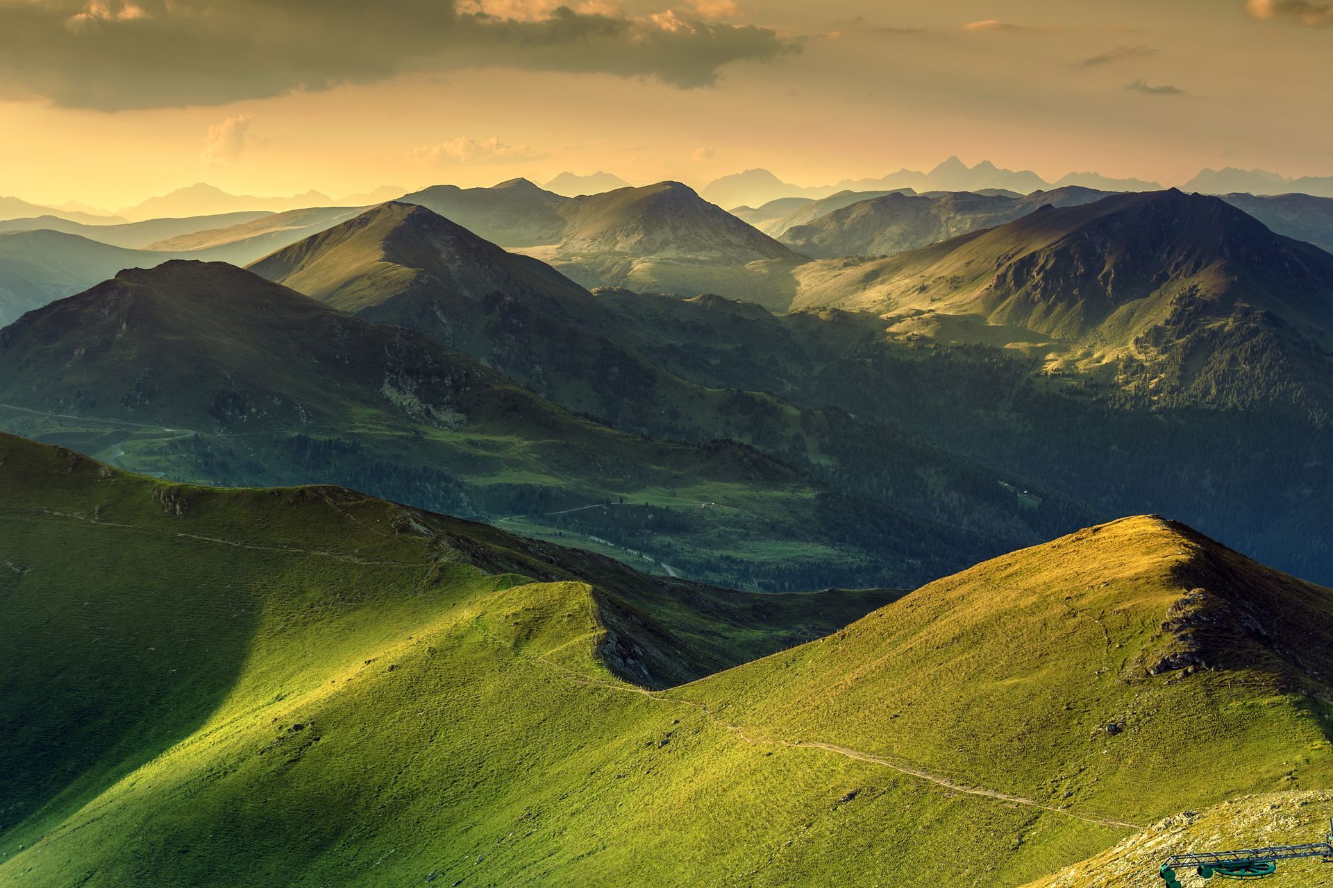 Falkertspitz, Nockberge, Kärnten, Österreich