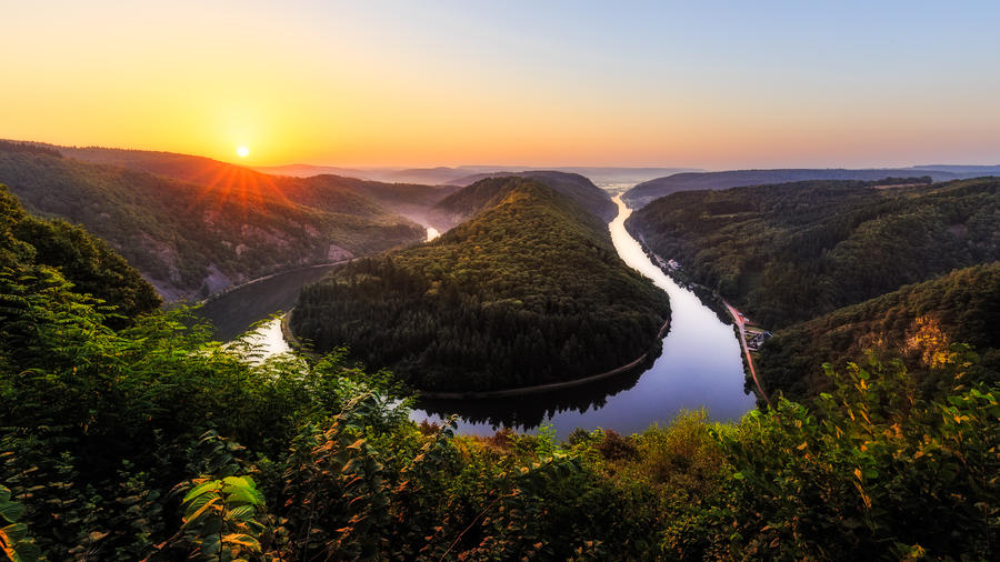 Bild zu Reise: Weihnachten an der Saarschleife