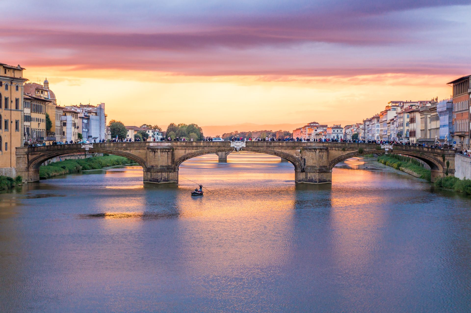 Ponte S. Trinita in Florence, Italy