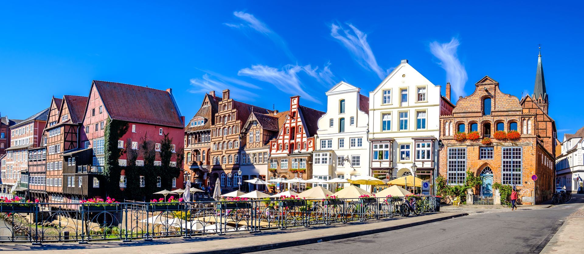 famous old town of Lueneburg - germany
