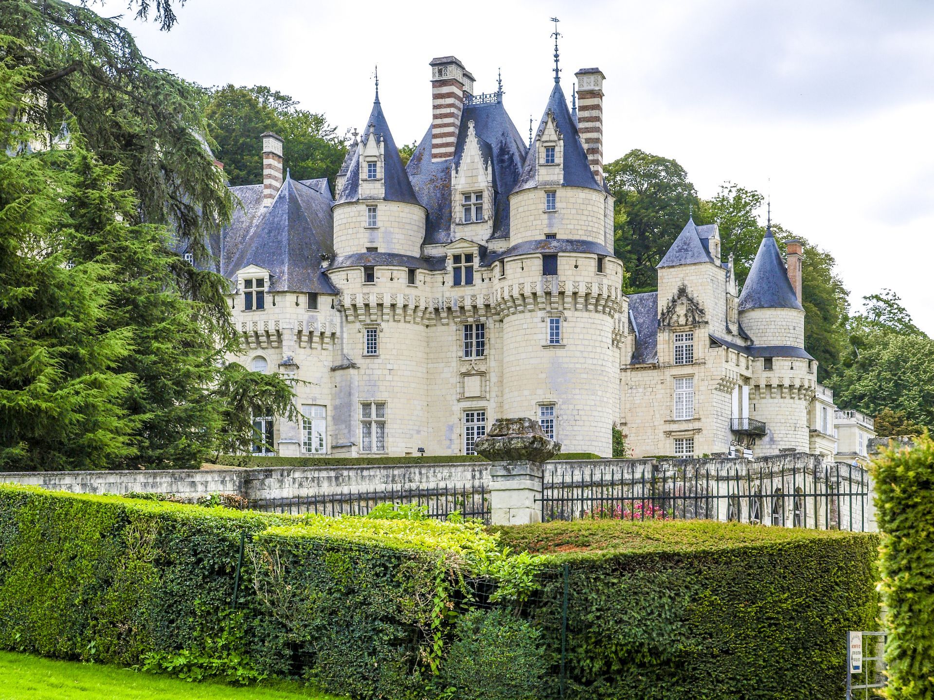 Chateau d Usse, Frankreich, Loire-Tal, Rigny Usse