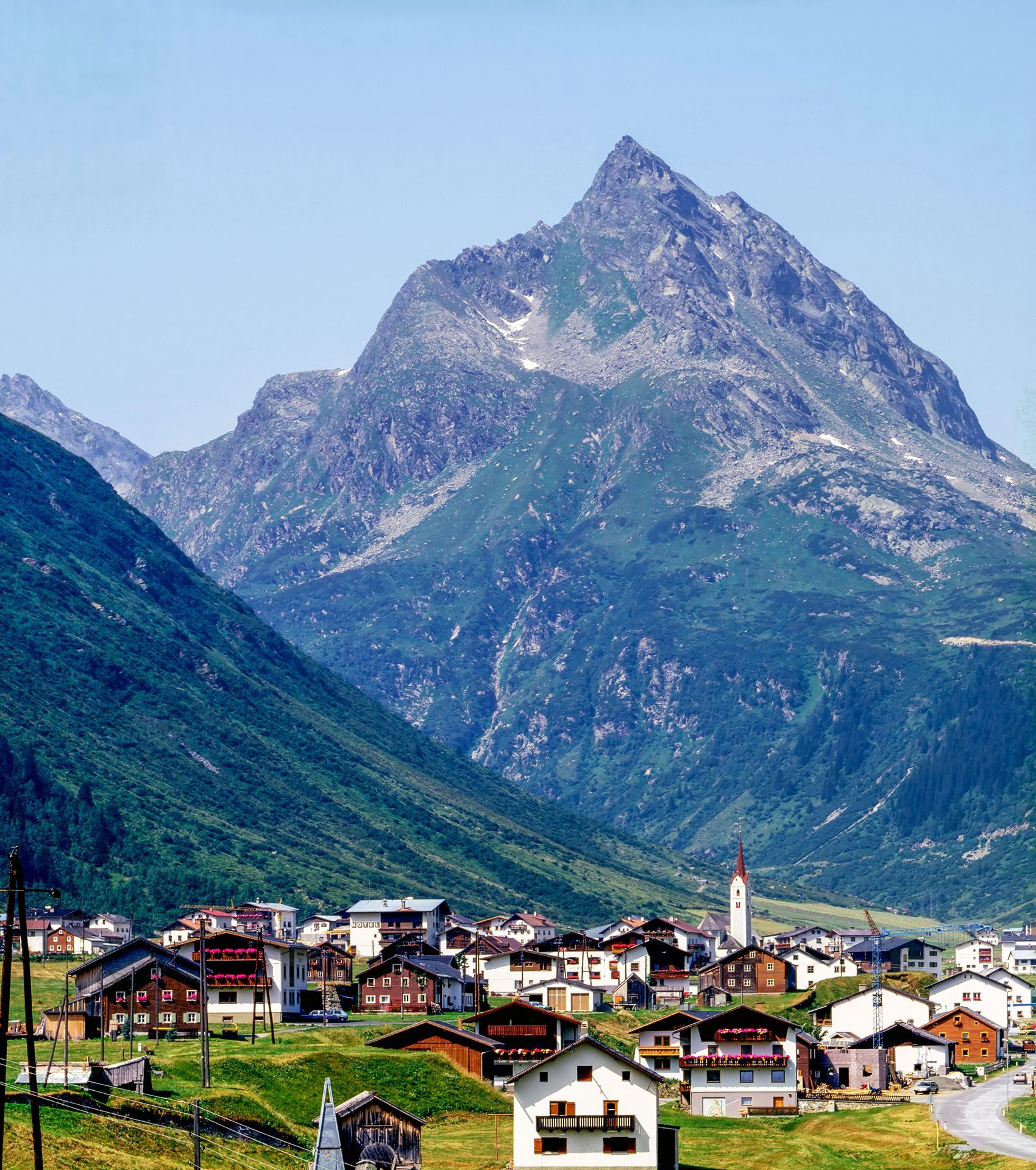 Galtür in Tirol, Austria