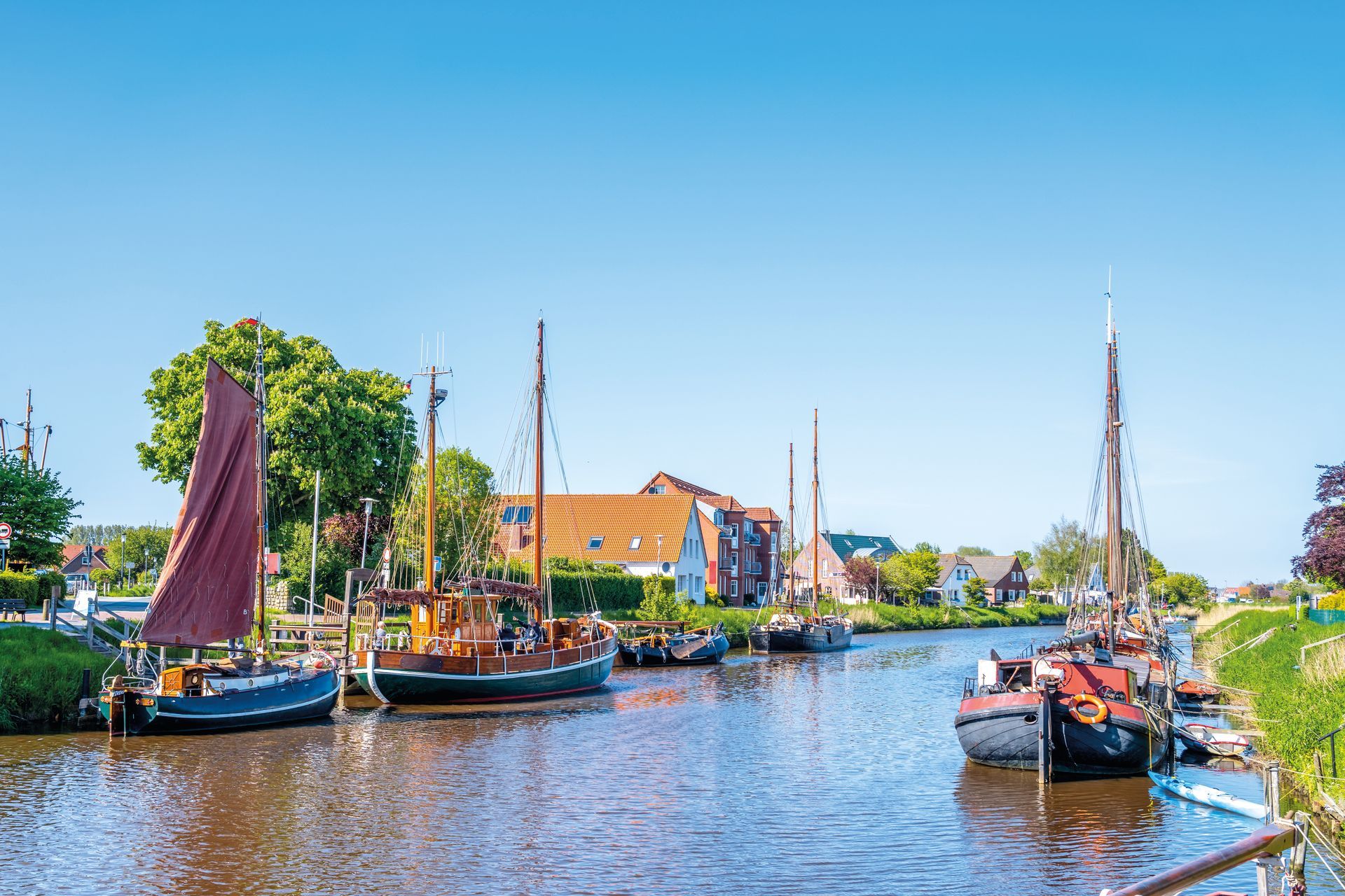 Hafen, Carolinensiel, Wittmund, Ostfriesland, Deutschland